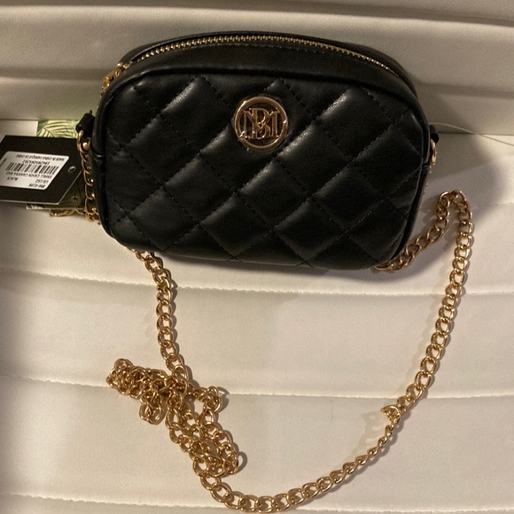 Badgley Mischka Bags Badgley Mischka Vegan Leather Small Guilted